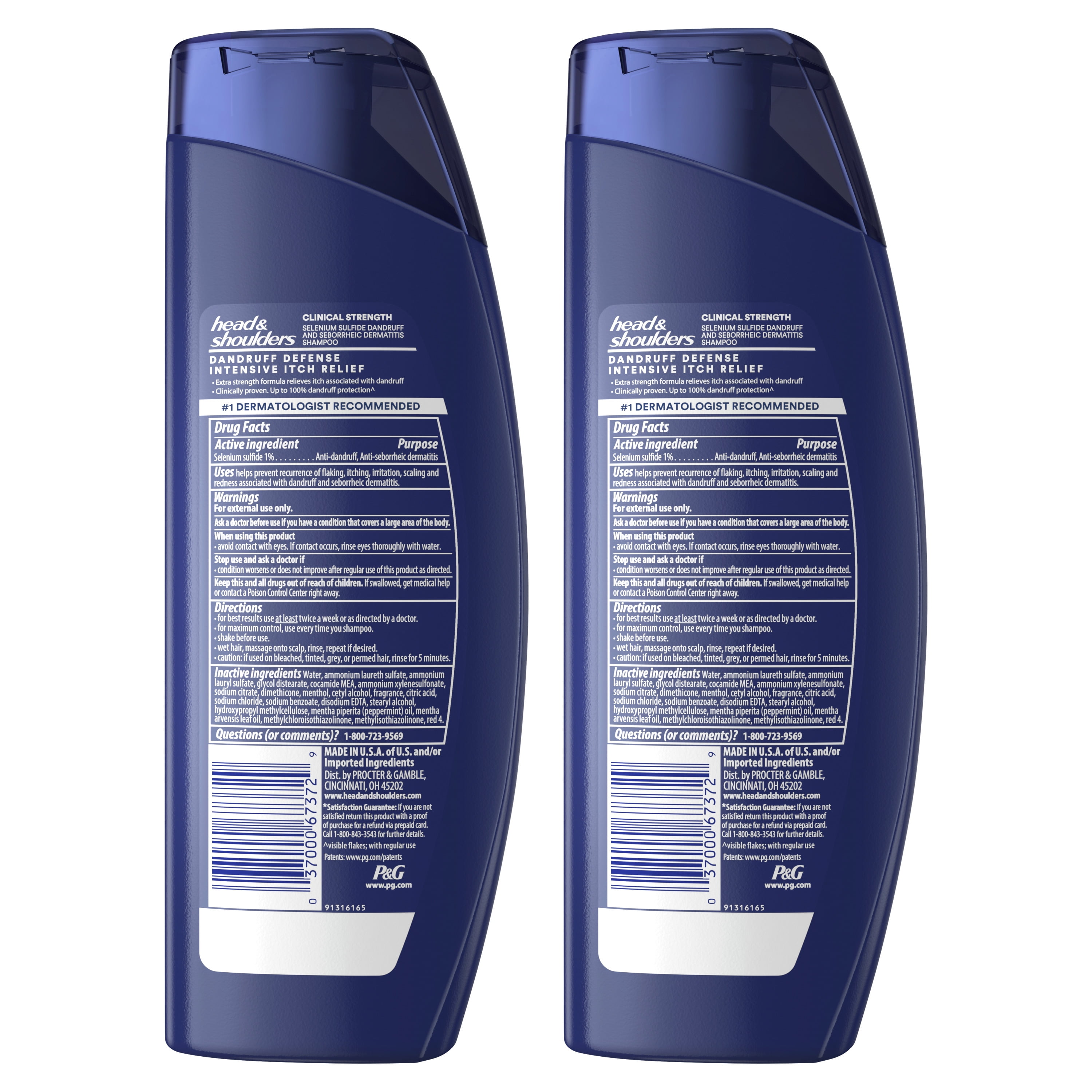 Head & Shoulders CLINICAL STRENGTH Shampoo Itchy Scalp Care Anti-Dandruff