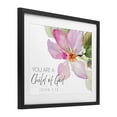 thumbnail image 2 of Stupell Industries Traditional Child Of God Pink Flower Black Framed Print Under Glass, 16 x 13, by Lanie Loreth, 2 of 8
