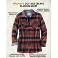 Camicia Flannel Donna Legendary Whitetails - Cotone, Stile Cottage, Chambray