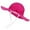 Hot Pink, variant on Toddler Hat,Baby Girl Sun Hat With UPF 50+ Outdoor Adjustable Toddler Beach Hat With Wide Brim Bucket Hats for Kids,Kids Hats,Pink,1-2 Years