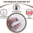 thumbnail image 5 of Universal Ceiling Fan Lamp Remote Control Kit Timing Setting Switch Adjuste Wind Speed mitter R, 5 of 5