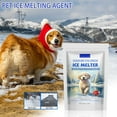 thumbnail image 2 of BallsFHK Pet Safe Ice Melting Suitable For Concrete Ice Melting Pet Friendly For Snow Removal & Icing Portable Bag,100g, 2 of 5