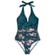 thumbnail image 3 of WILLBEST Traje de Baño Para Mujer, Traje de Baño de Una Pieza Con Estampado de Color, Sin Espalda, Con Tirantes Para El Cuello, Traje de Baño Para Mujer, 3 of 6