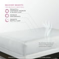 thumbnail image 3 of New Purecare Celliant 5-Sided Universal Cal. King White Mattress Protector, 3 of 5
