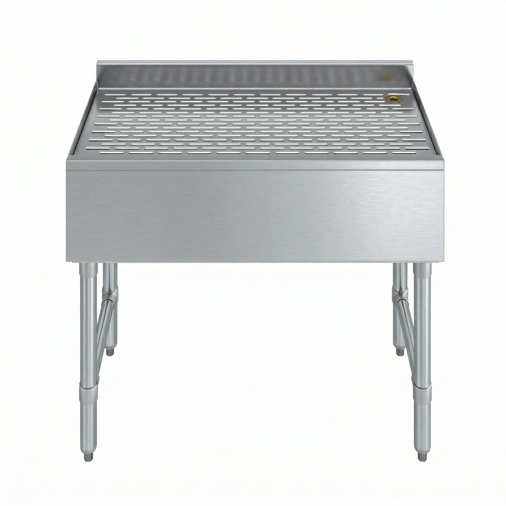 Underbar Stainless Steel Drainboard 18-1/2 in. x 24 in. x 30 in. H with 3 in. Backsplash