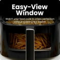 thumbnail image 6 of Chefman TurboFry Touch 6-Qt Easy-View Air Fryer w/ 4 Cooking Presets and 450°F Hi-Fry Button - Black, 6 of 9