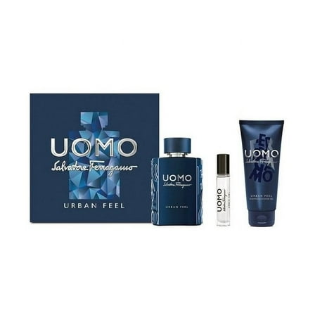 Salvatore Ferragamo Uomo Urban Feel Eau de Toilette 3PCS Gift Set
