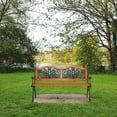 thumbnail image 3 of iTopRoad Garden Bench Park Bench for Kids Outdoor Benches, 3 of 10