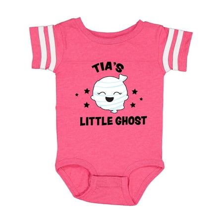 

Inktastic Cute Tia s Little Ghost with Stars Gift Baby Girl Bodysuit