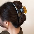 thumbnail image 3 of COOLHOOD Large Curved Resin Hair Clip For Women Secure Grip Lightweight Hair Accessory Hairpin For Comfort And Styling, 3 of 3