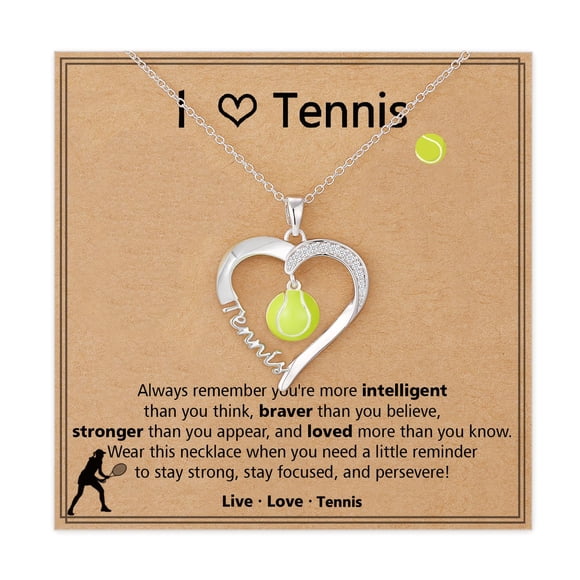 Collar Lydow Tennis de Latón Baño de Plata de Ley 16 cm + 3 cm