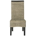 thumbnail image 4 of Safavieh Ilya Nautical Wicker 18''H Wicker Dining Chair, Set of 2, 4 of 8