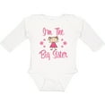 thumbnail image 3 of Inktastic The Big Sister Girls Long Sleeve Baby Bodysuit, 3 of 5