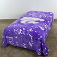 thumbnail image 2 of College Covers Kansas State Wildcats Huge Raschel Throw Blanket, Bedspread, 86" x 63", 2 of 7