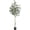 Green, variant on Eucalyptus Plant Artificial 6ft，Faux Eucalyptus Plant in Straw Pot with Silver Dollar Leaves, Home Office Decor Indoor, 1 Pack