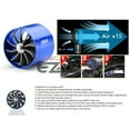 thumbnail image 5 of Mi2KA Turbine Air Intake Fuel Gas Saver Single Fan System Turbo 2.5"-3.0" Black, 5 of 6