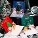 thumbnail image 4 of Tarjetas de Navidad emergentes 3D de Paper love, coches navideños, vacaciones, fundas de regalos navideños, 4 of 5