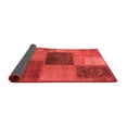 thumbnail image 2 of Ahgly Company Indoor Rectangle Patchwork Red Transitional Area Rugs, 5' x 7', 2 of 4
