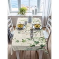 thumbnail image 3 of Sage Green Eucalyptus Leaves Rectangle Tablecloth, Weeping Floral Summer Botanical Waterproof & StainResistant Tablecloth, Washable Oil-proof Table Cover for Dining/Party/Wedding/Buffet 60x84 In, 3 of 9