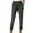 Army Green, variant on Timegard Plus Size Cargo Pants for Women Elastic Waist Baggy Joggers Active Hiking Pants with Pockets