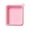 Pink, variant on Silicone Square Bread Loaf Pan,11.02x9.25 Inch Baking Mould,Heat Resistant Nonstick Silicone Mold for Housewife Baker Baking,Pink