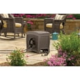 thumbnail image 2 of Suncast 125 ft. AquaWinder Auto Rewind Resin Free-Standing Hose Reel, Java Brown, 2 of 9