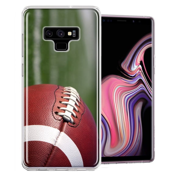 MUNDAZE For Samsung Galaxy Note 9 Football Design Double Layer Phone Case Cover