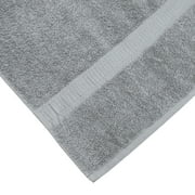 Mainstays Basic Hand Towel, Soft 100% Cotton and highly absorbent Hand Towel, Grey