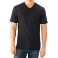 thumbnail image 7 of Fruit of the Loom Select Men's V-Neck T-Shirts, Classic Fit, Tagless, 5-Pack (Small), 7 of 7