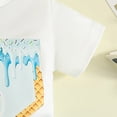 thumbnail image 5 of YDFCWXW Toddler Baby Boy Fishing Clothes Short Sleeve T Shirt Top and Fish Shorts Set 2Pcs Infant Summer Outfits (Yellow, 6-12 Months), 5 of 9
