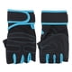 thumbnail image 4 of Guantes protectores de fitness con medio dedo, guantes antideslizantes para levantamiento de pesas con soporte para muñeca (M), 4 of 14
