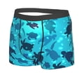thumbnail image 2 of Kll World Turtle Day Men'S Cotton Boxer Briefs Underwear-Xx-Large, 2 of 9