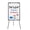 Black, variant on SHOUFTW 36x24 inch Magnetic Whiteboard with Stand, Portable Dry Erase Board with Adjustable Tripod Easel for Office, Classroom, Home,White