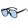 thumbnail image 1 of Lunettes de Soleil Rondes Classiques Rétro Surdimensionnées pour Femmes et Hommes avec Grandes Montures, 1 of 5