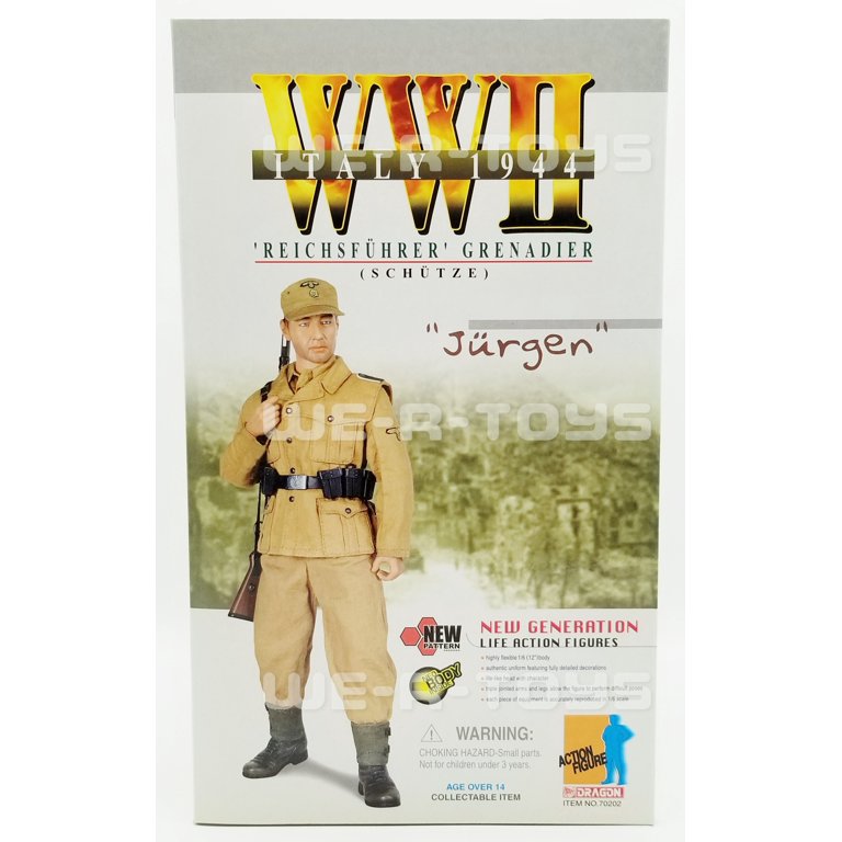 WWII Italy 1944 Jurgen Reichsfuhrer Grenadier 12