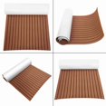 thumbnail image 3 of EVA Teak Decking Sheet Boat Flooring, Multifunction Non Slip Yacht Flooring, Decking Sheet Marine Mat with Easy Clean Comfortable for Yacht RV Car Interior Decoration, 3 of 7