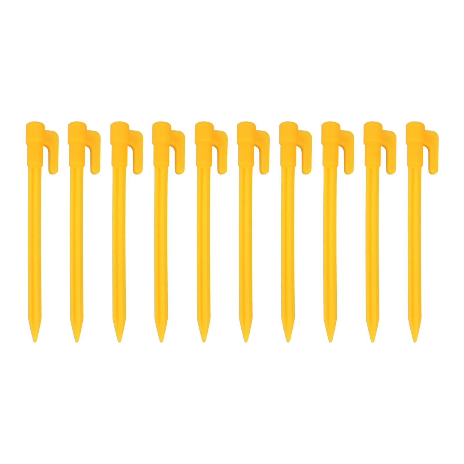 simhoa 4x 10Pcs Tent Stakes Pegs Ground Pegs Fence Hooks Pegs Tent Nails Stake Garden Stakes Camping Tents Nails for Yard, Outdoor, Lawn, Netting, Fishing