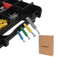 thumbnail image 4 of Kit de anclajes de pared de plástico para paneles de yeso HongWay, 370 piezas con tornillos, 4 of 8