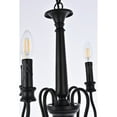 thumbnail image 5 of Flynx 4 lights pendant in black, 5 of 7