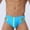 Sky Blue, variant on uublik Men Swim Shorts Quick Dry Swimwear Swim Briefs Bikini Swimsuits Print Surfing Short Sky Blue