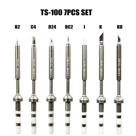 

Ts100 Soldering Iron Tips Replacement Accessories Electric Solding Pcb Ts-I K