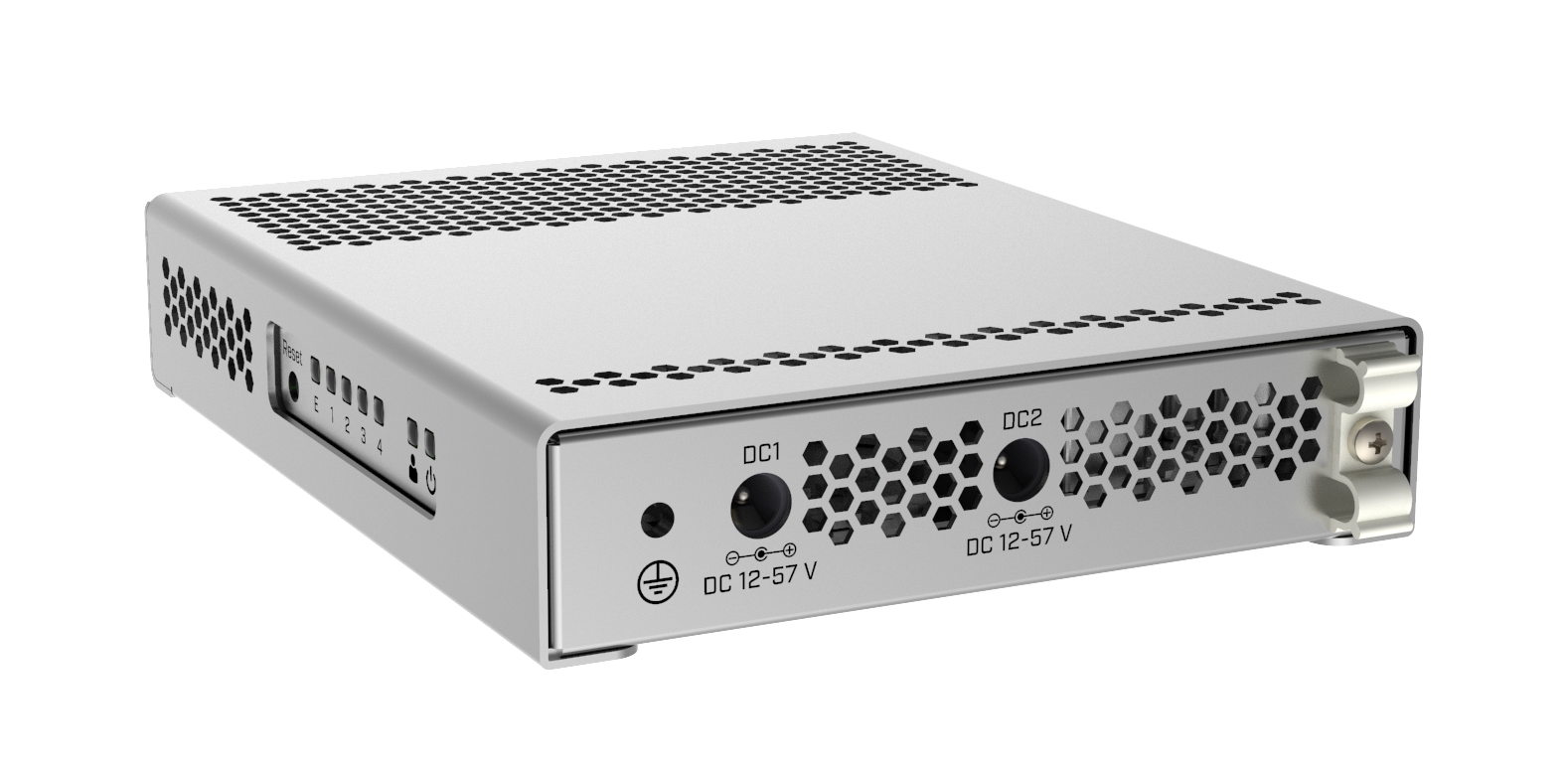 MikroTik 5-Port Desktop Switch, 1 Gigabit Ethernet Port, 4 SFP+ 10Gbps Ports (CRS305-1G-4S+IN)