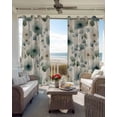 thumbnail image 6 of Watercolor Dandelion Blackout Curtains for Bedroom Living Room Darkening Curtains 63 Inches Long Spring Floral Botanical Vintage Beige Window Curtain 2 Panels Set Window Treatment Drapes 42"x63", 6 of 9