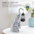 thumbnail image 2 of Xirurus Solar Elephant Garden Lantern – Mother & Toddler Resin Statue with Energy‑Saving Light, Weather‑Resistant Outdoor Decor, 2 of 9