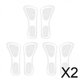 thumbnail image 1 of Plantillas para tacones altos,Plantillas para tacones altos Almohadilla antideslizante transparente para mujer,Plantillas para zapatos Plantillas acolchadas suaves Inserciones de, 1 of 10