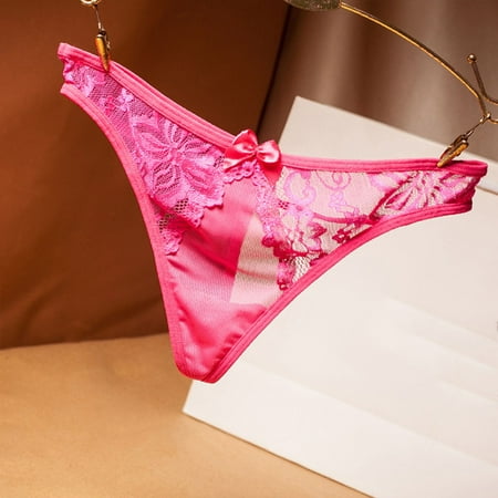

Munlar Lingerie For Women Womens Underwear Women Sexy Lace See-Through Breathable Thongs Briefs Panties Lingerie Underwear