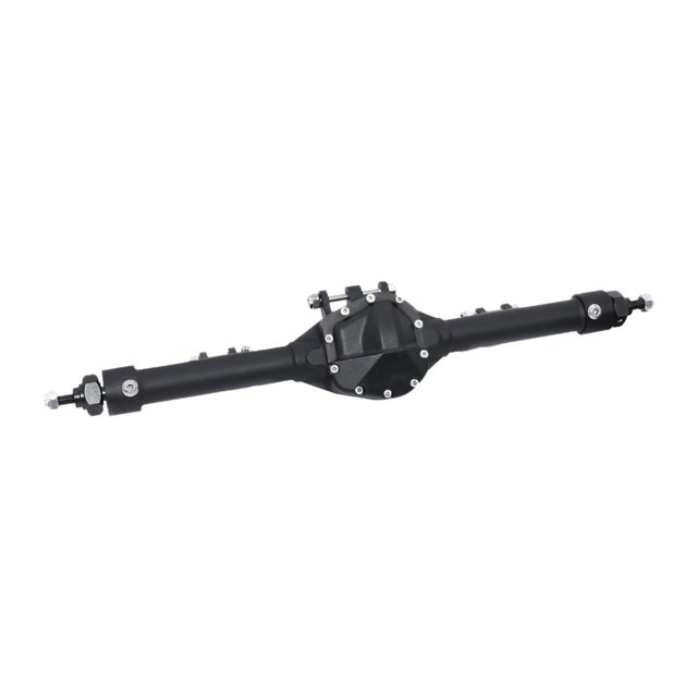 Eje recto para coche RC 1/10, accesorio de mantenimiento y reparación, 217 mm de longitud, fácil de actualizar. Trasera negra