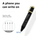 thumbnail image 6 of Pen Phone Portable Fan 3 In 1 Mobile Phone Dual SIM Bluetooth Dial Recorder Magic Sound Pen Phone, 6 of 21