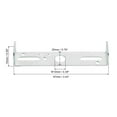 thumbnail image 2 of Unique Bargains Ceiling Light Plate Kit 87x20x15mm Lighting Fixture Mounting Bracket for Home Office Chandelier 4 Set, 2 of 5
