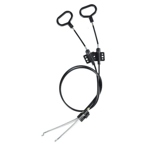 WE-POLUJ 38 Inch Recliner Pull Cable Universal Spring Release Replacement Part Sofa Couch D-ring Handle Parachute-style D-pull